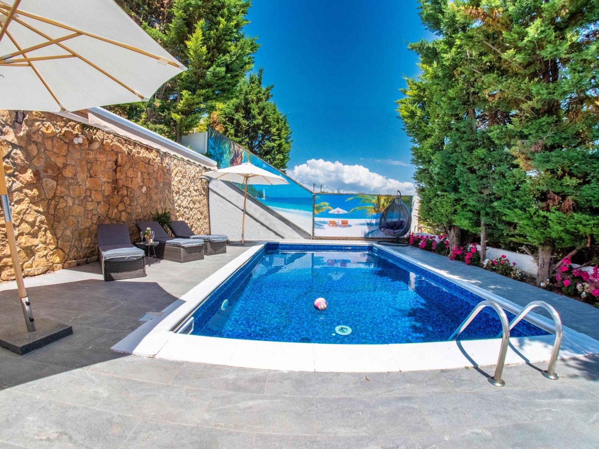 Deluxe Sani Relax Villa Exterior foto